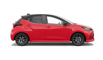 Toyota Yaris compact car rental Tivat Airport Montenegro