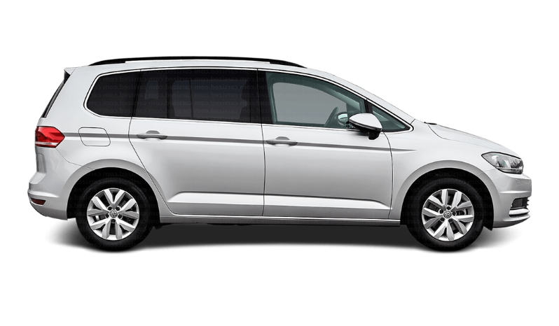 VW Touran family car rental Tivat Airport Montenegro