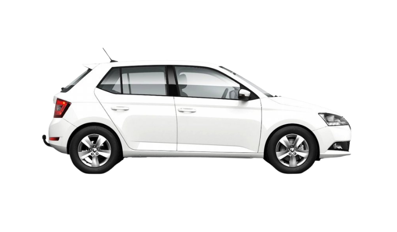 Skoda Fabia automatic car rental Tivat Airport Montenegro