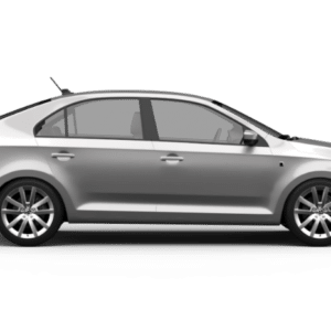 Skoda Rapid manual car rental Tivat Airport Montenegro