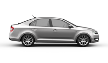 Skoda Rapid manual car rental Tivat Airport Montenegro
